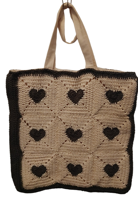 Green Heart Tote
