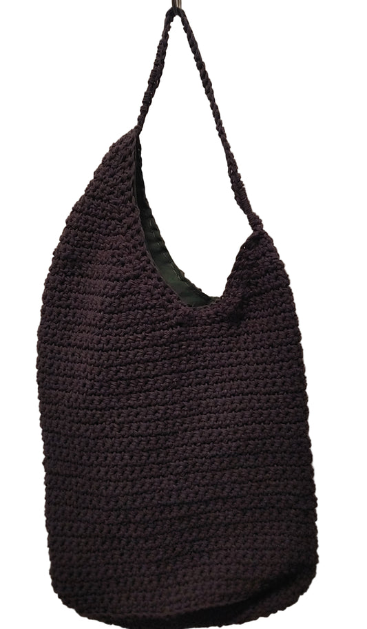 Grey Hobo Bag