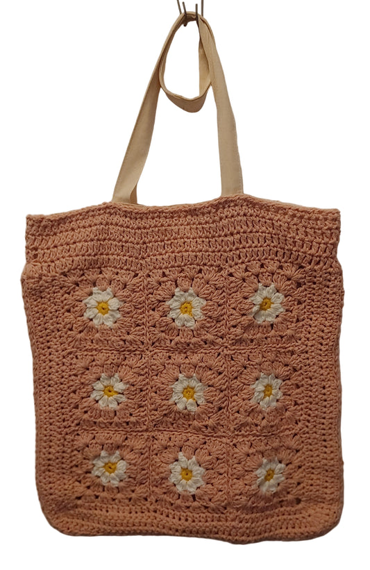 Pink Daisy Tote