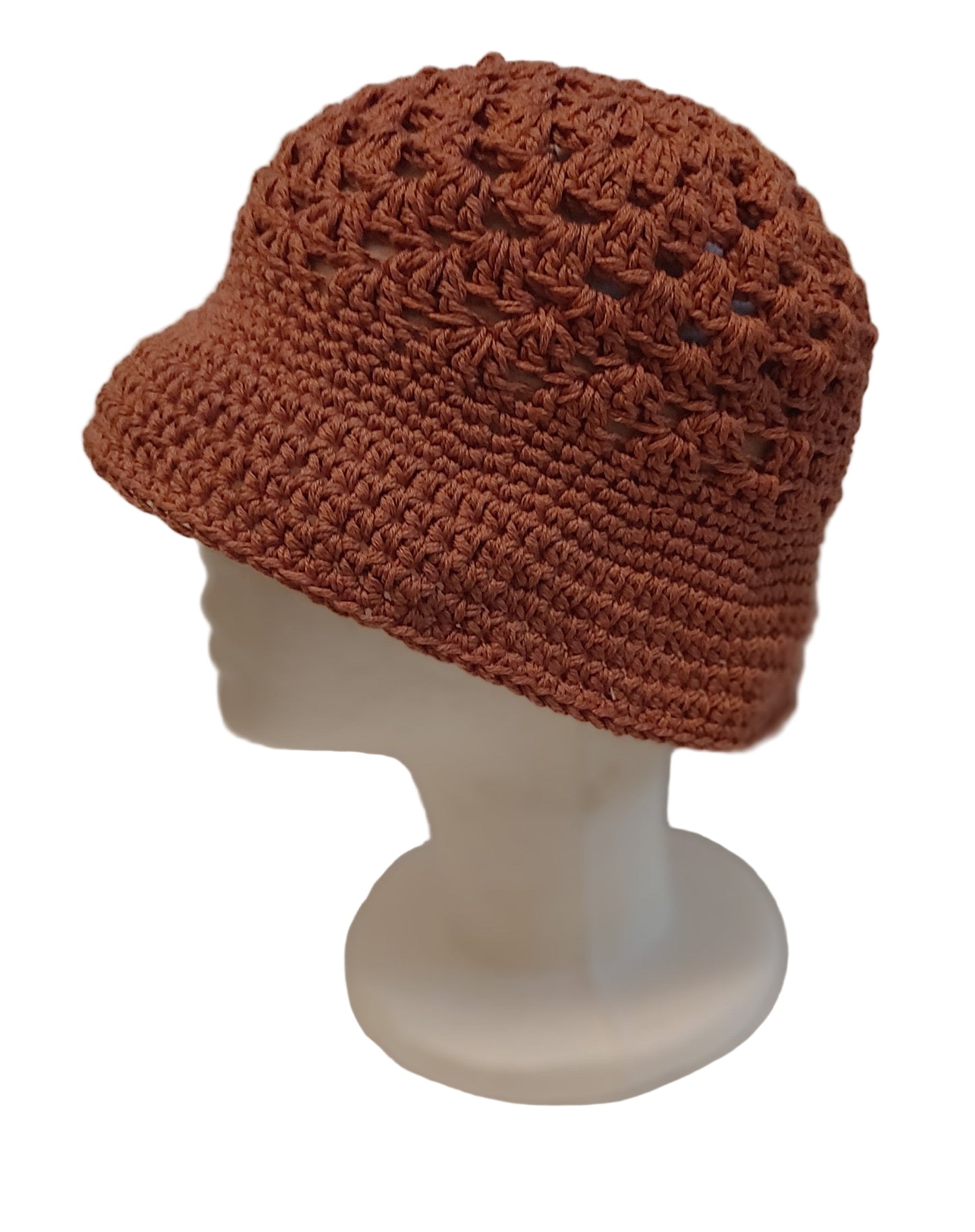 Bronzy Brown Bucket Hat L/XL