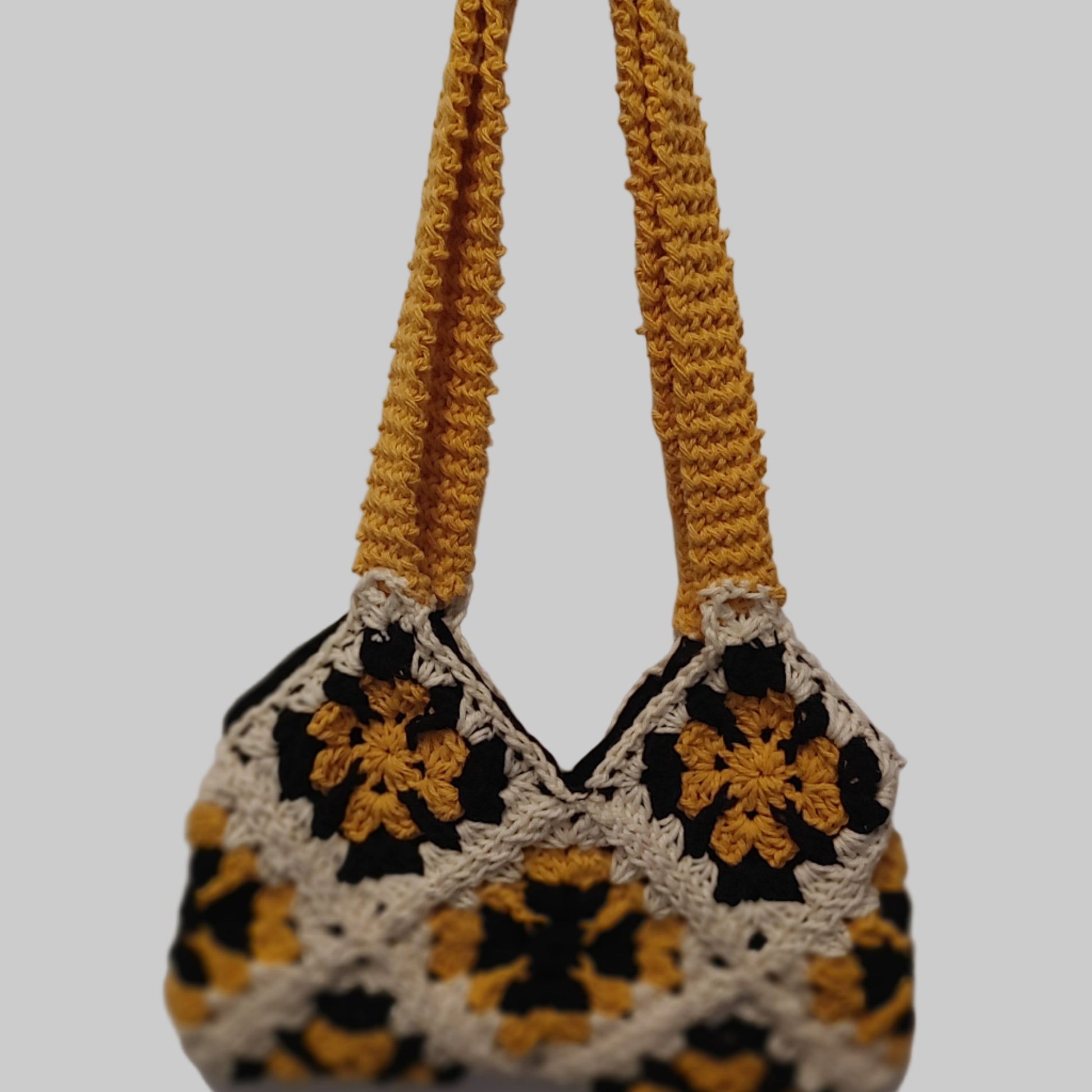 Crochet Artisan handbag.